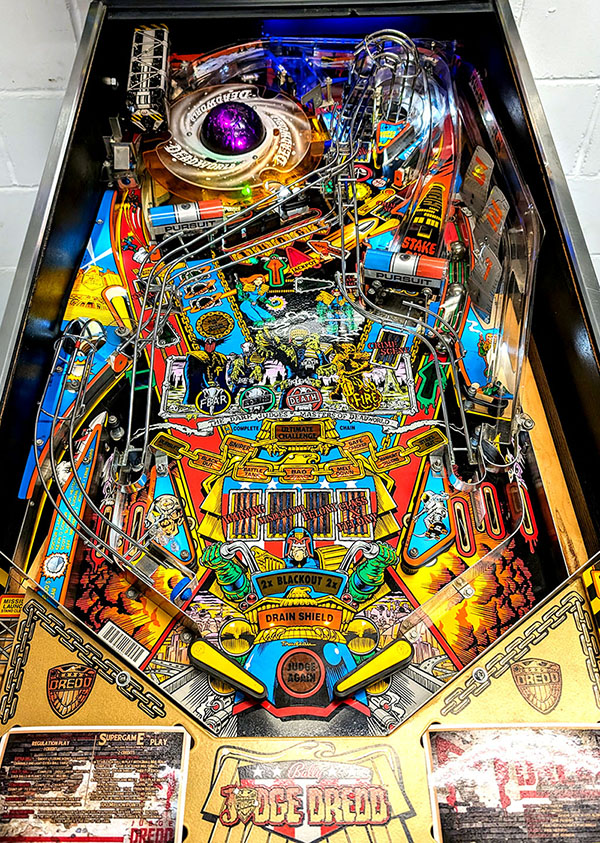 Judge Dredd Pinball Machine For Sale UK